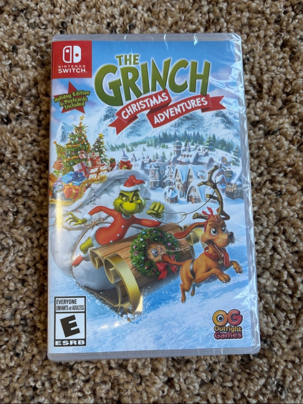 Nintendo Switch - The Grinch Christmas Adventures New Sealed